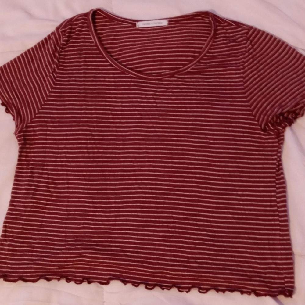 Caution to The Wind crop top size M